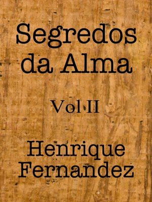 cover image of Segredos da Alma Volume 2